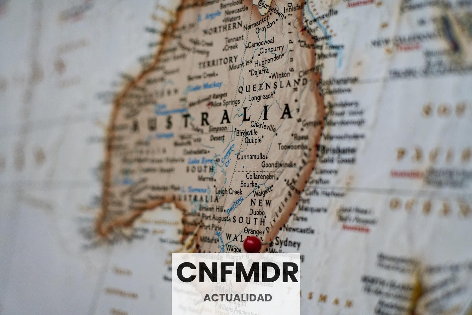 map of Australia