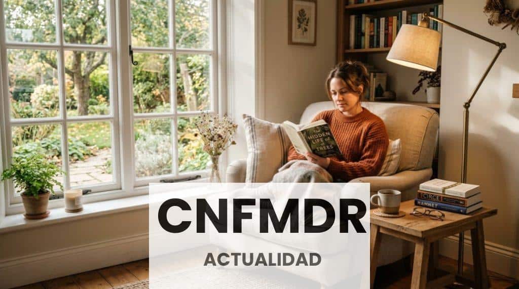 Rincón de lectura cómodo junto a una ventana